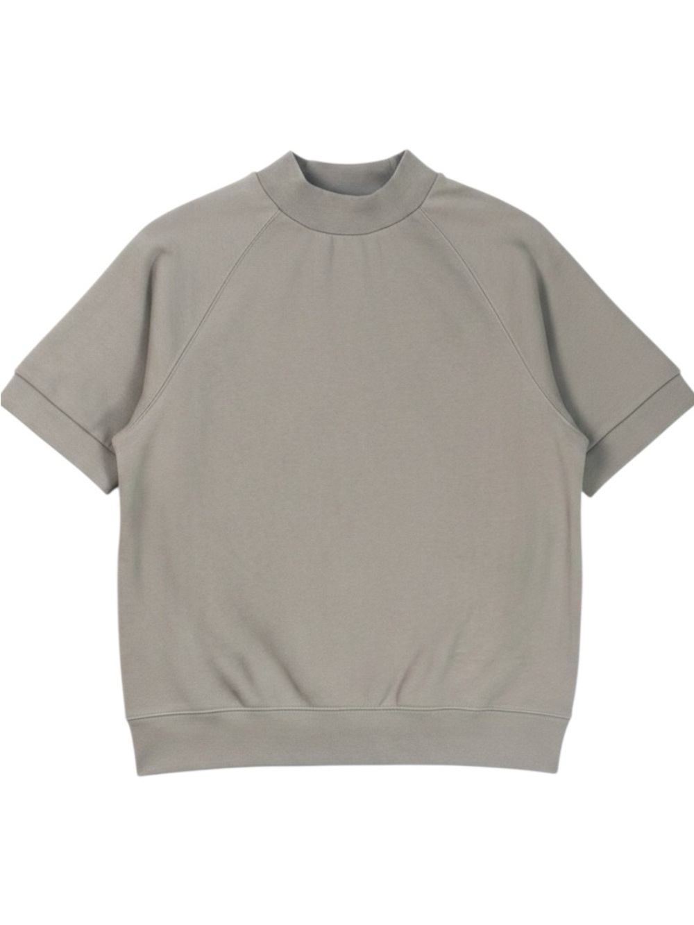 Fear of God Essentials Short Sleeve Sweatshirt XXS Taupe Jerry Lorenzo